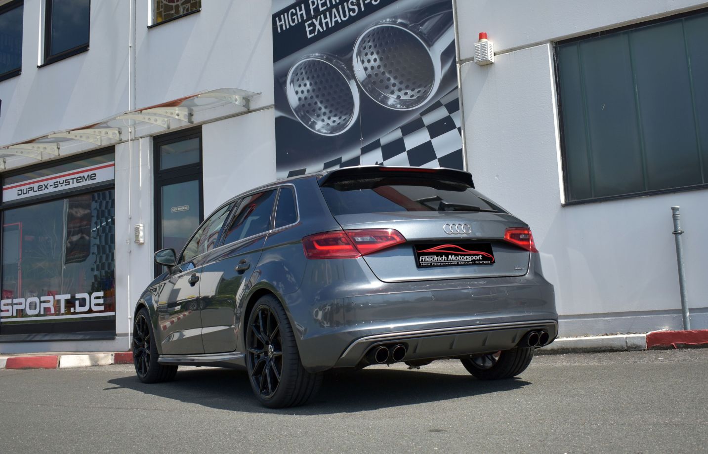  Friedrich Motorsport Duplex-Auspuff Audi A3 8V