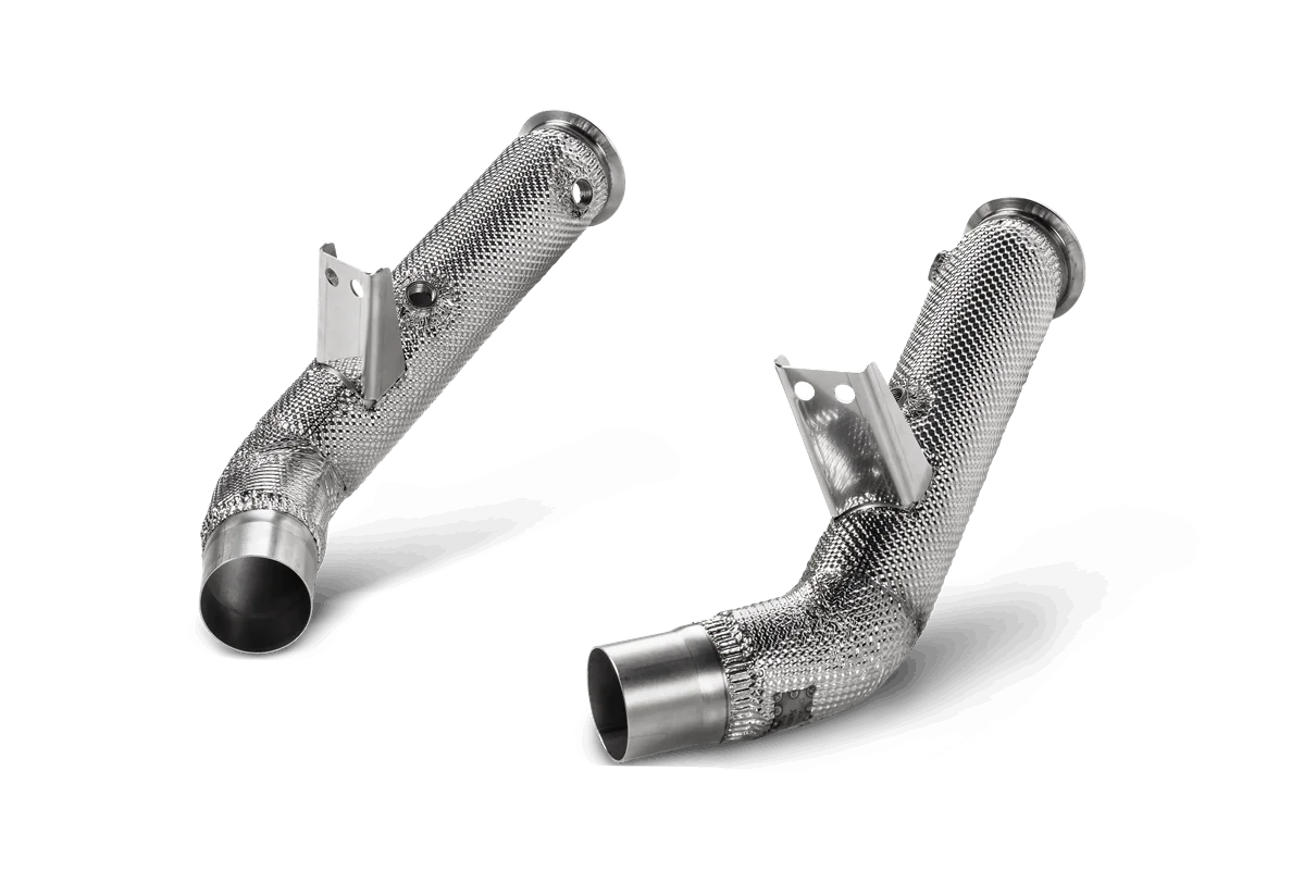 Akrapovic Downpipe Set w/o Cat (SS) für Alfa Romeo Giulia Quadrifoglio