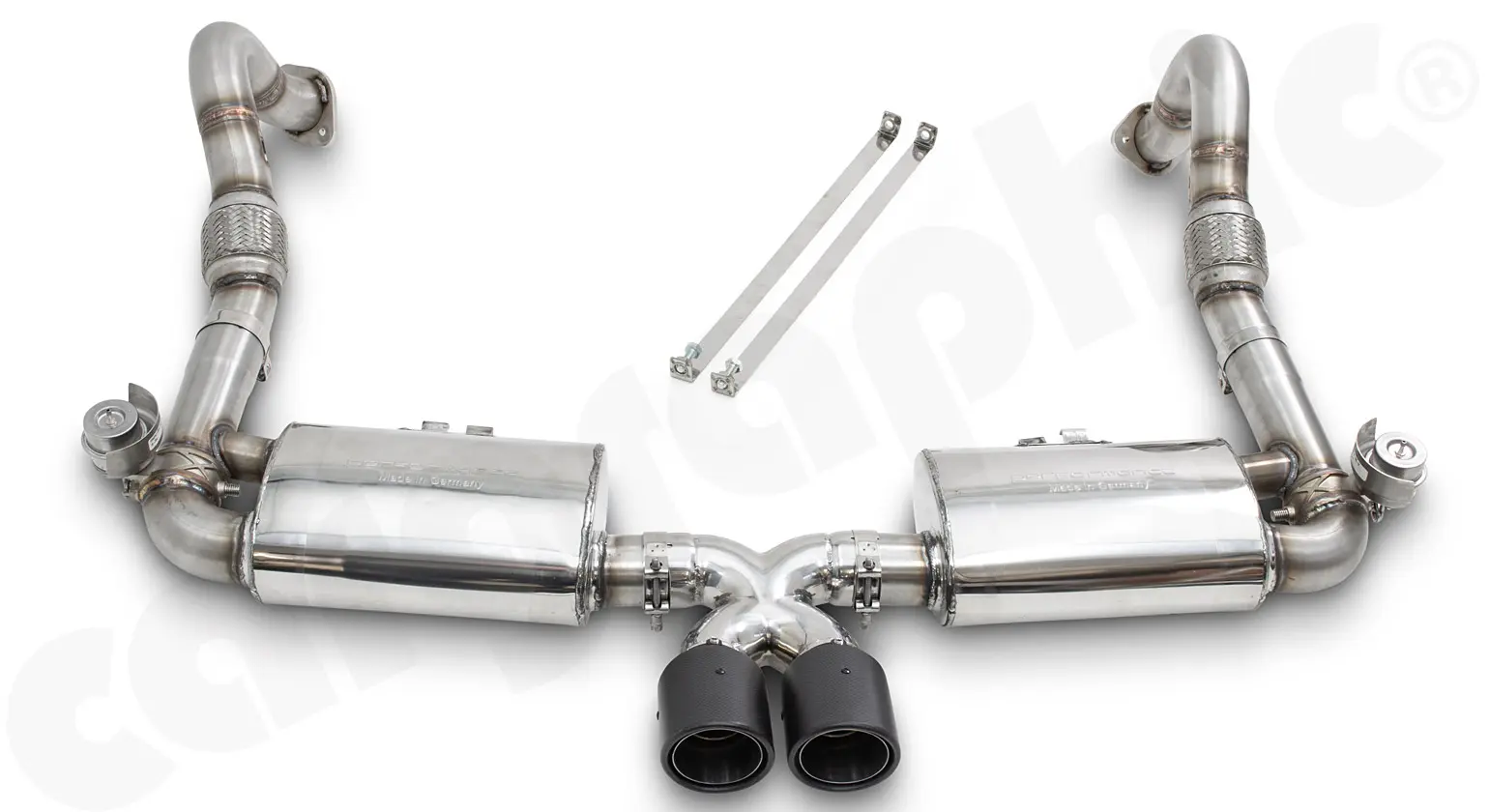 CARGRAPHIC Endschalldämpfer für Porsche 718 