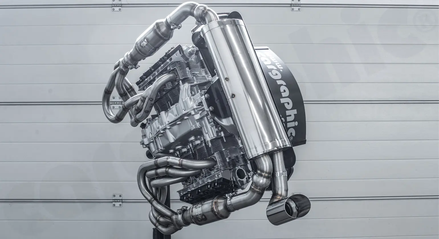 CARGRAPHIC Sportauspuff für Porsche 911 964 RS Tuning