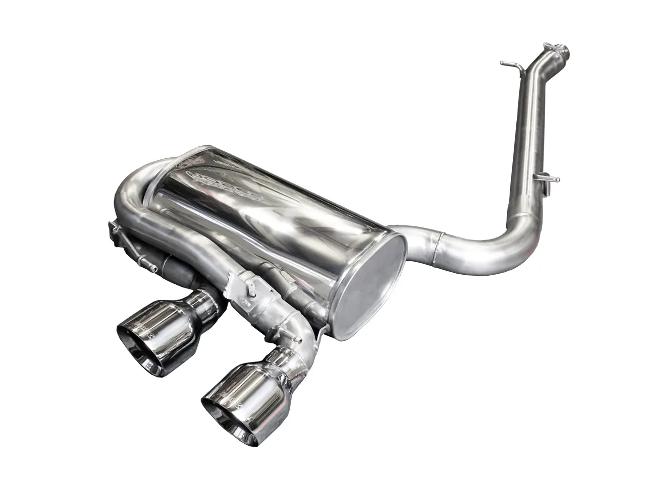 Bull-X ECE Abgasanlage 3" mit Klappenvorrichtung VW Golf 6 R 271PS (ohne MSD)