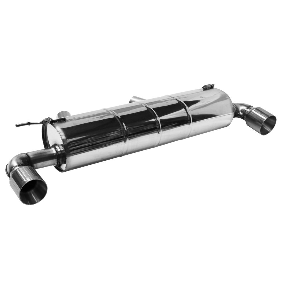 Bastuck Sportauspuff für Toyota Supra A90 Typ JTSC nur OPF 2x 1x100mm, gerade Race-Look