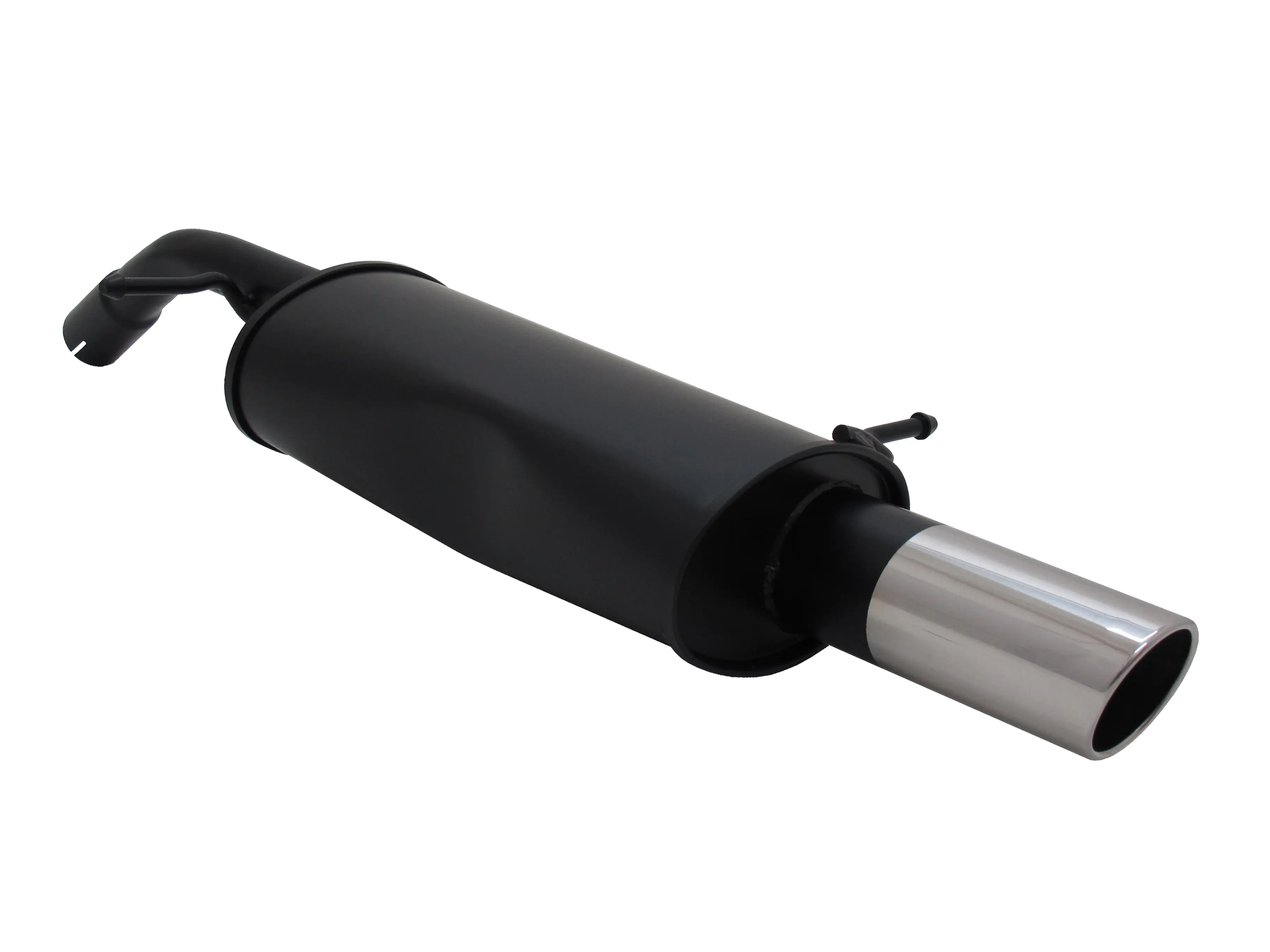 Novus Sportauspuff für Citroen C2 / C3 90mm 2x76mm 76mm 135x75mm