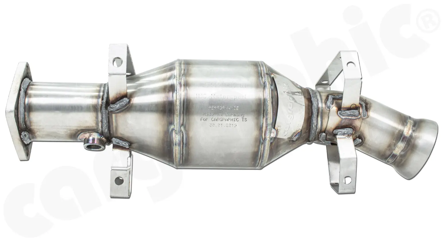 CARGRAPHIC 100cpsi Sportkatalysator für Porsche 964 Foto