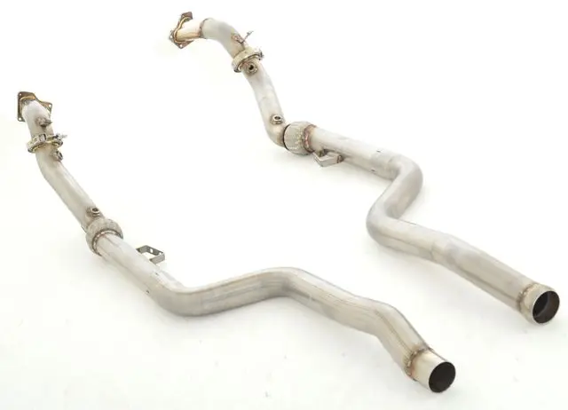 Friedrich Motorsport 2x 70mm Downpipe Edelstahl