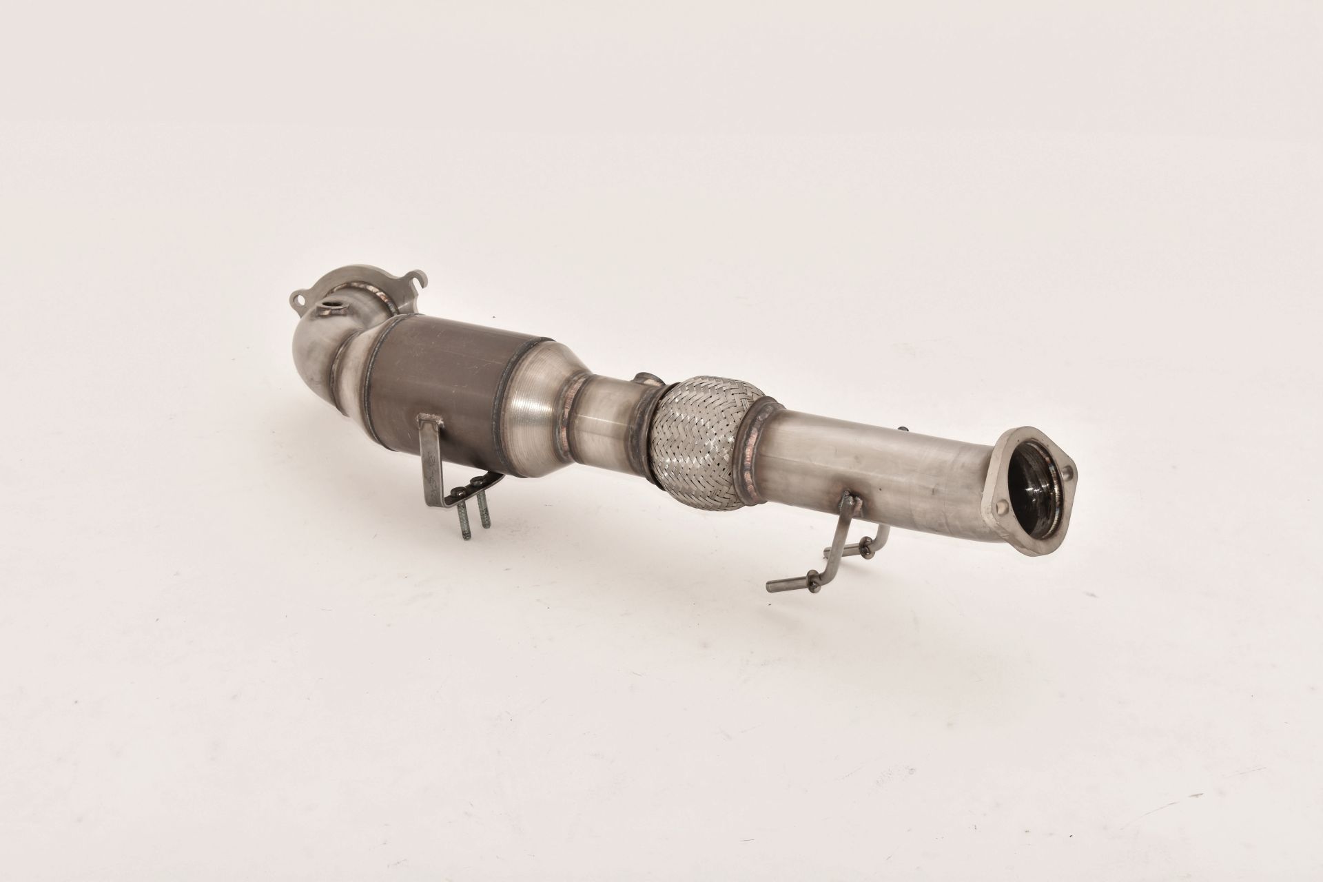 Friedrich Motorsport 76mm Downpipe mit 200 Zellen HJS Sport-Kat. Ford Kuga II