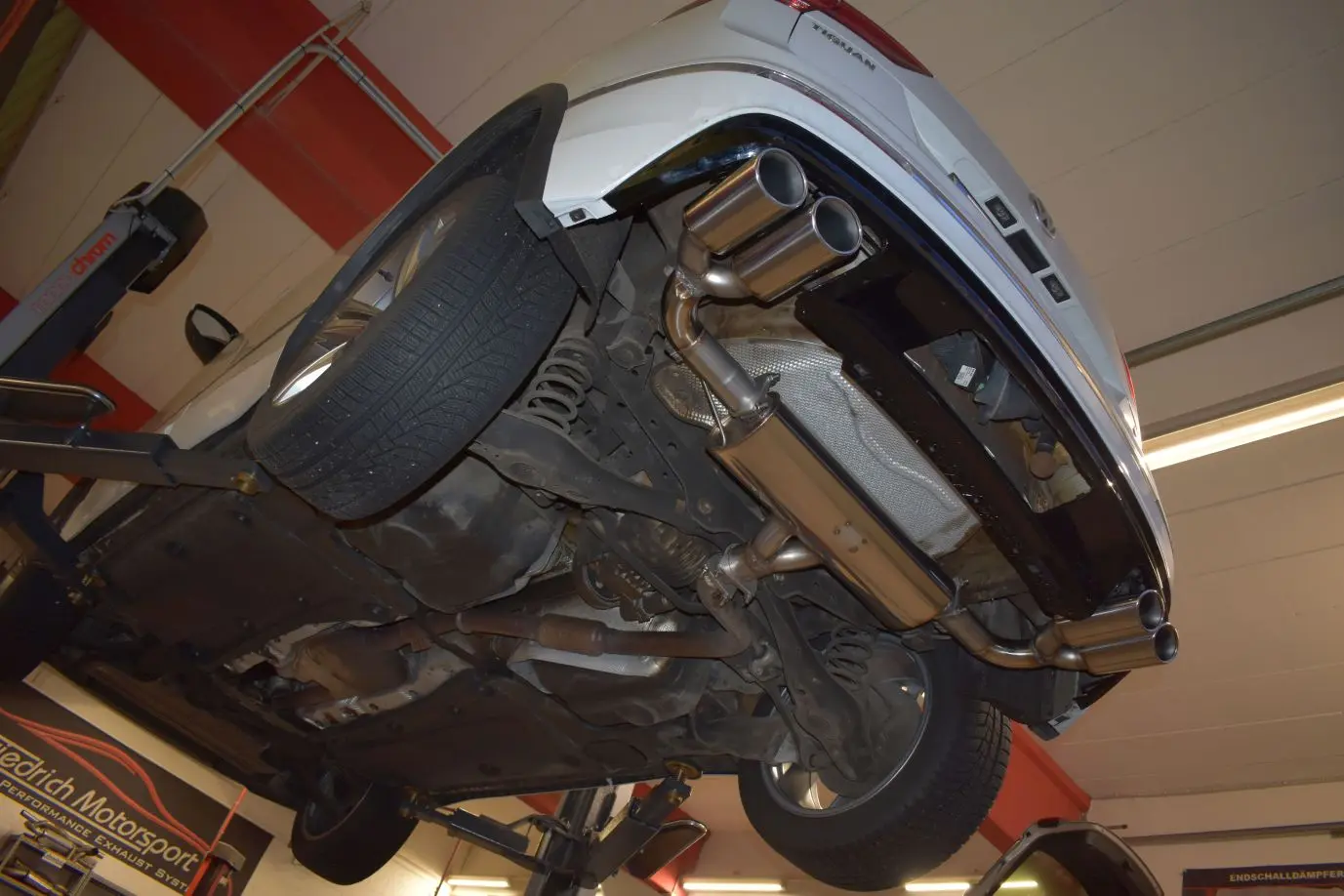 Friedrich Motorsport Duplex-Endschalldämpfer VW Tiguan II kaufen