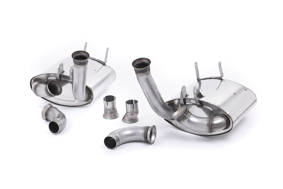 Milltek Endschalldämpfer für Porsche 997.1 911 (für OEM-Endrohre)