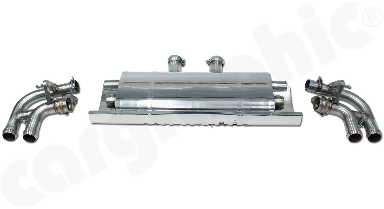 CARGRAPHIC Sportauspuff für Porsche Cayenne 958 