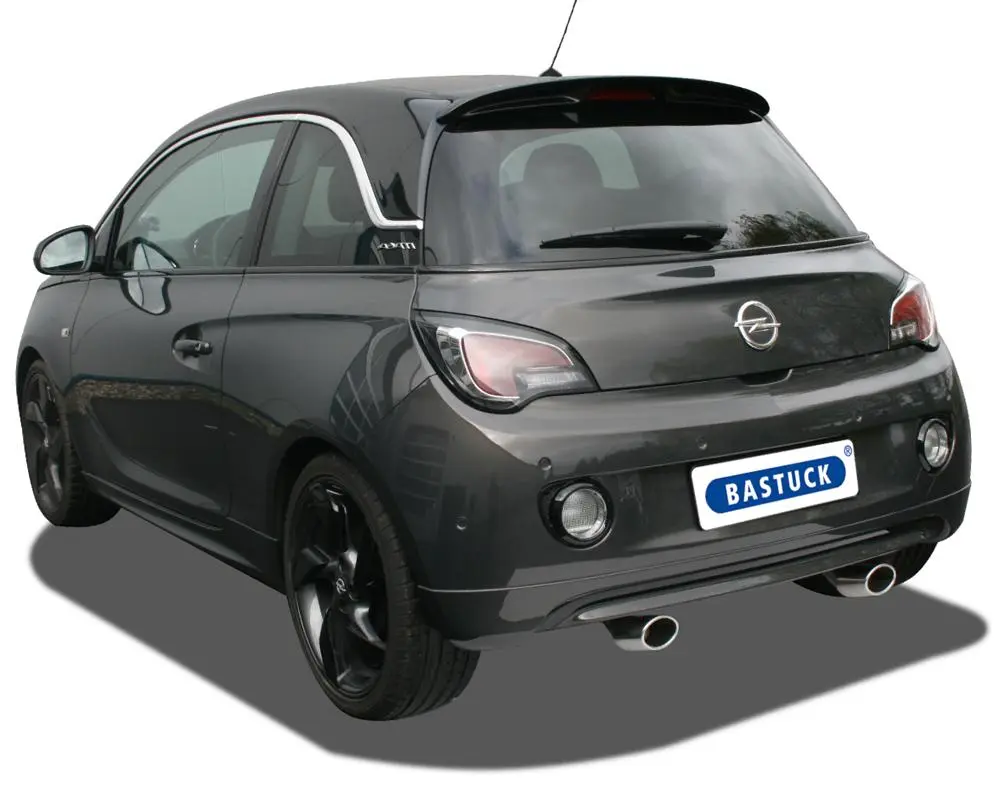 Bastuck Sportauspuff Opel Adam 2x105x75mm oval Foto