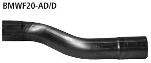 Bastuck Sportauspuff BMW 116d F21 2x76mm gerade