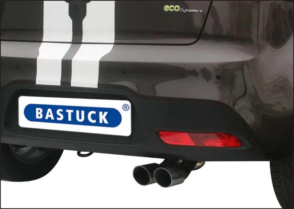 Bastuck Sportauspuff Kia Rio III UB 2x76mm 