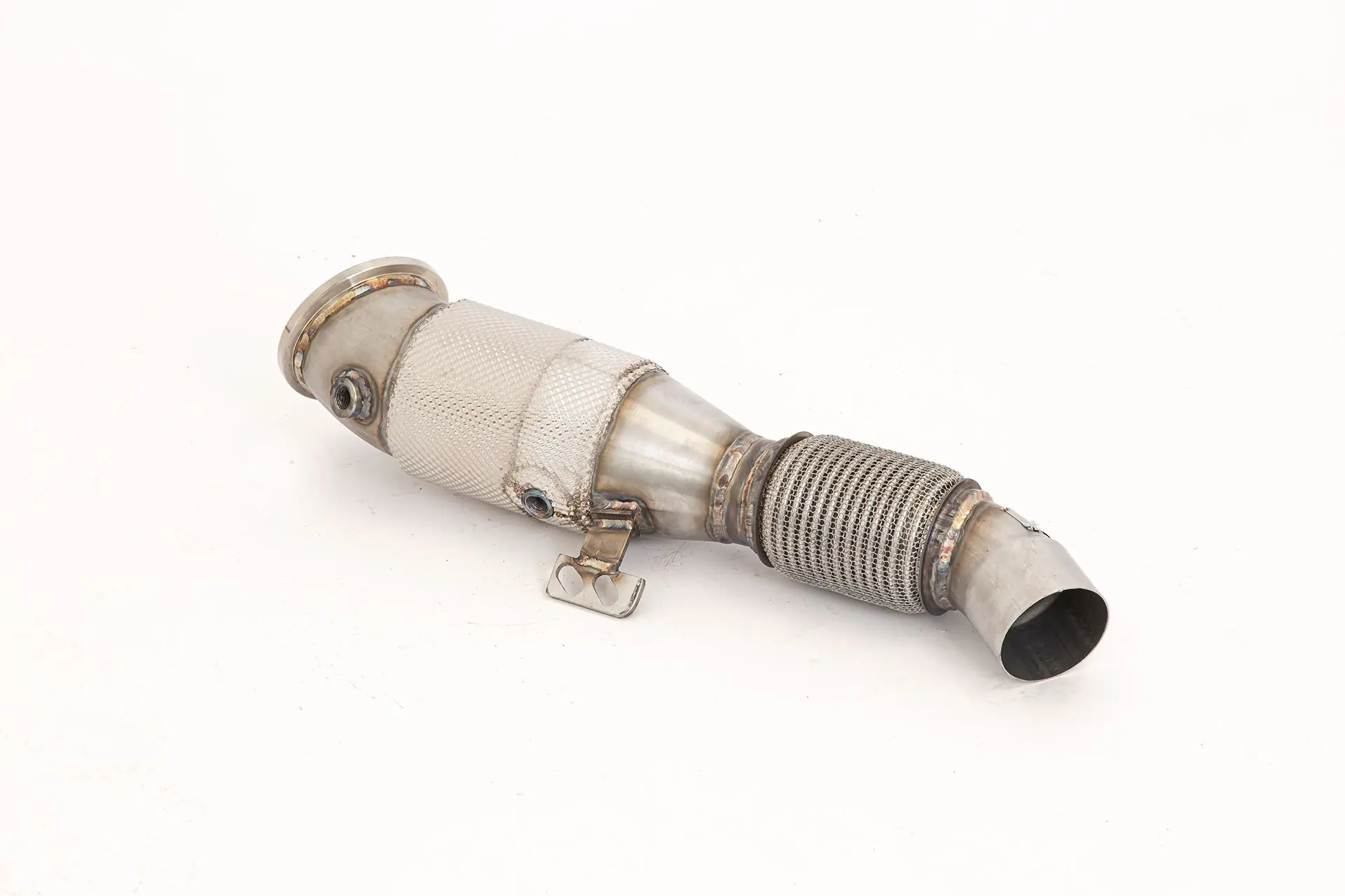 Friedrich Motorsport 90mm Downpipe mit 200 Zellen Sport-Kat. Edelstahl
