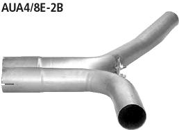 Bastuck Sportauspuff Audi A4 B7 2x76mm abgeschrägt