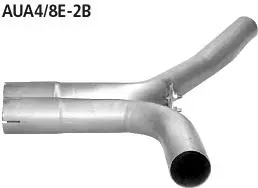 Bastuck Sportauspuff Audi A4 B7 2x76mm abgeschrägt