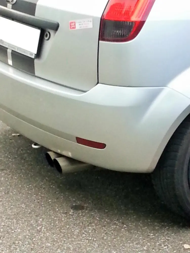 Bastuck Sportauspuff Ford Fiesta V 2x70mm Bild