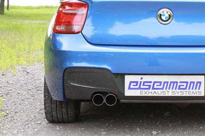 Eisenmann Sportauspuff für BMW 1er F20 F21 2x76mm EG-Genehmigung
