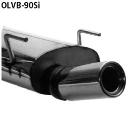 Bastuck Sportauspuff für Opel Vectra B CC/Fließheck (38) 1x90mm, gerade