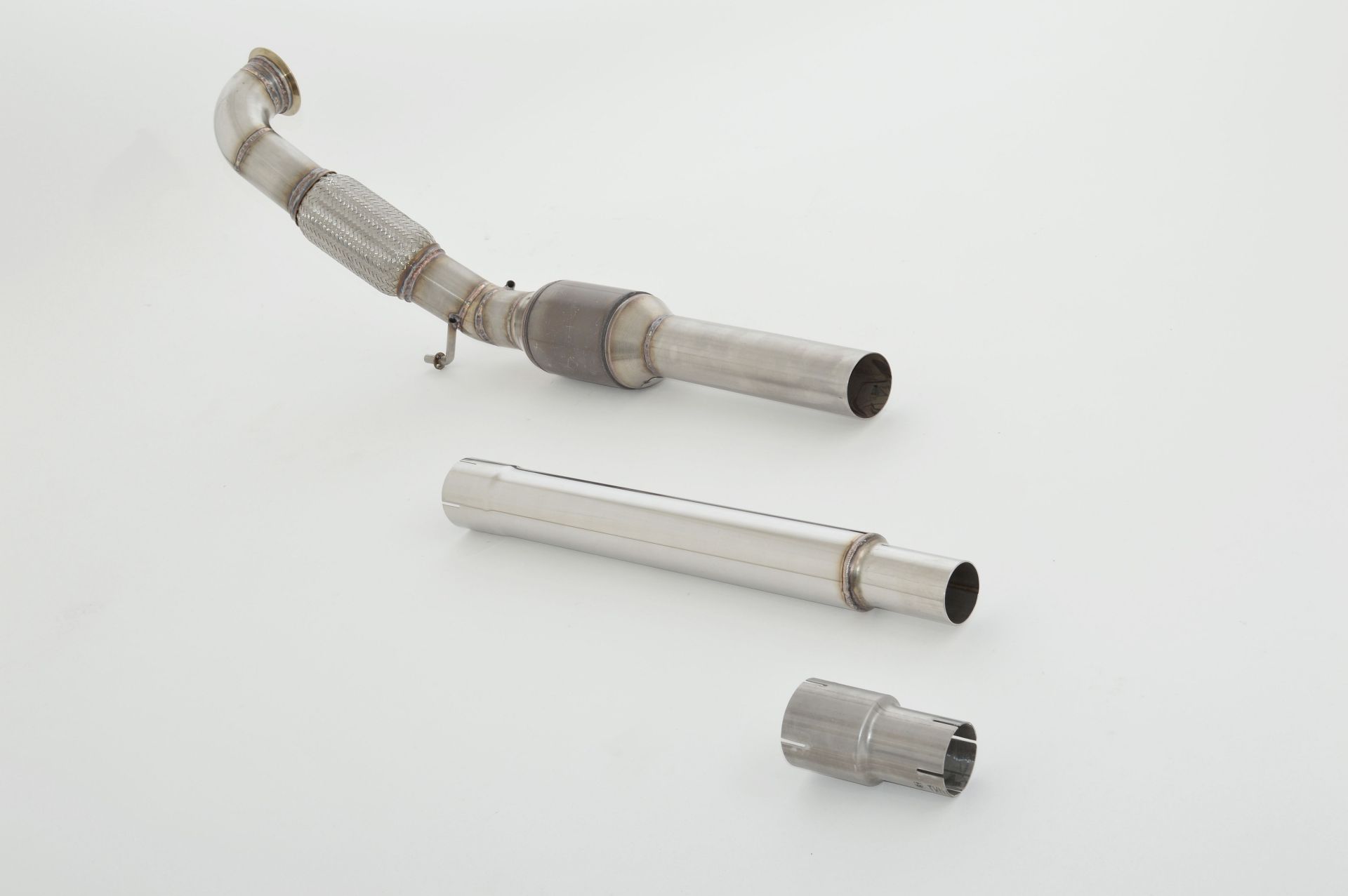 Friedrich Motorsport  76mm Downpipe mit 200 Zellen Sport-Kat. Edelstahl