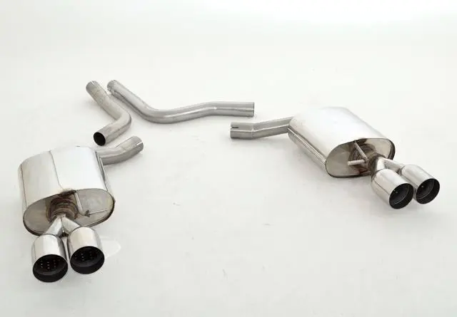 Friedrich Motorsport Duplex Sportendschalldämpfer Edelstahl S4/S5-Heck