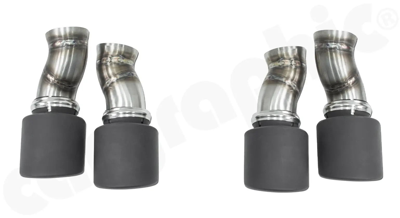 CARGRAPHIC Doppelendrohrsatz für Porsche Panamera 970 Foto