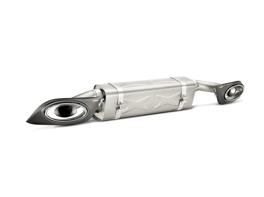 Akrapovic Slip-On Titanium für Porsche 991 Turbo Bild