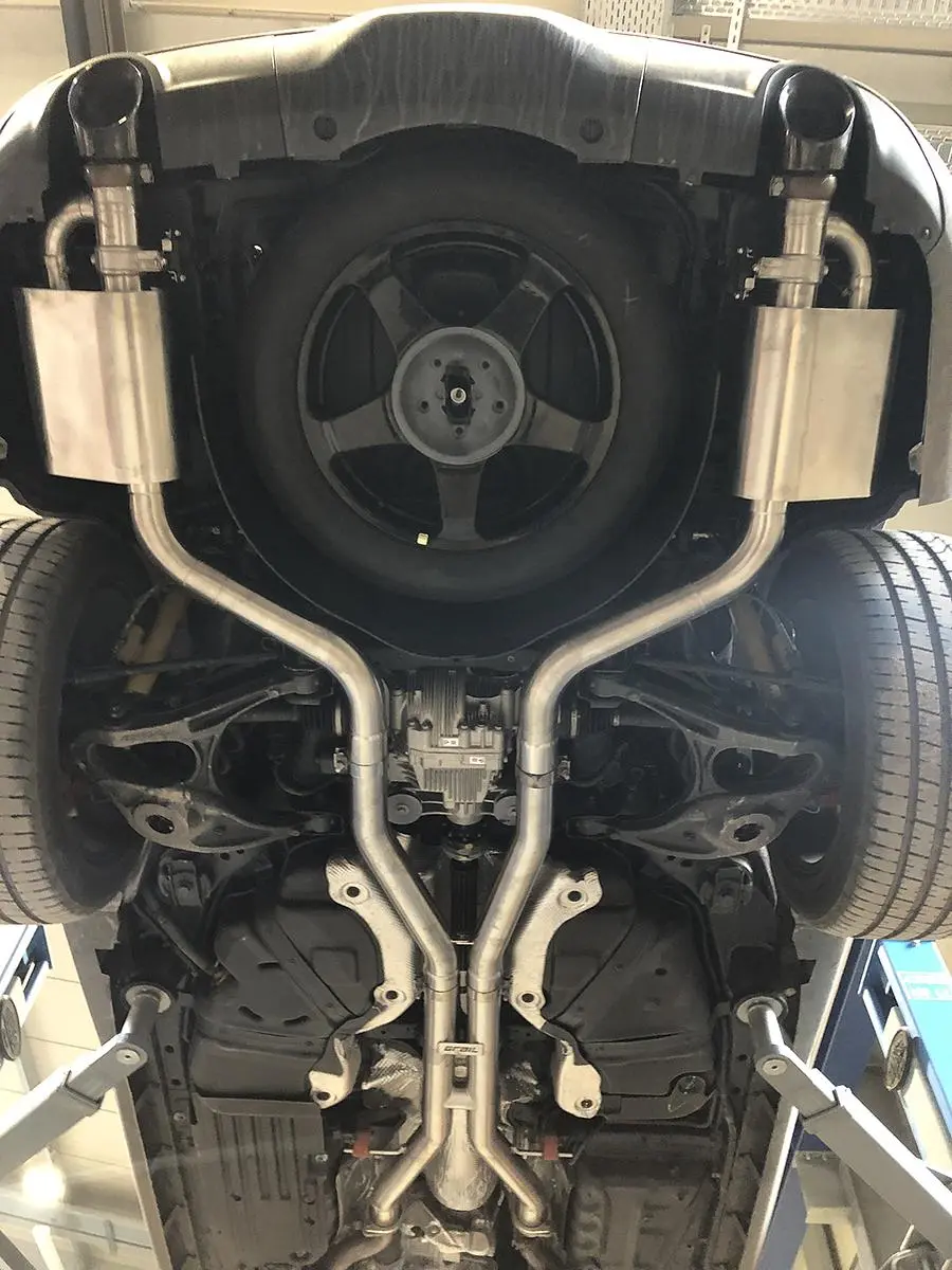 Grail Komplettanlage 3 Zoll Dodge Durango V8 (BJ. 2011+) ECE