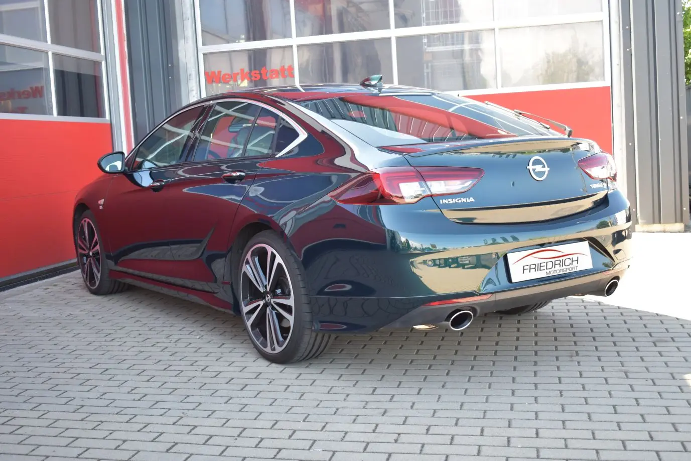 Friedrich Motorsport Duplex-Endschalldämpfer Opel 