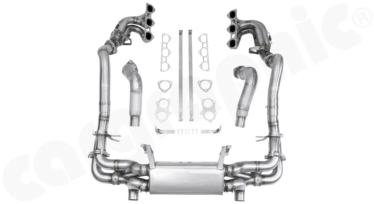 CARGRAPHIC Motorsport Komplettanlage für Porsche 718 Foto