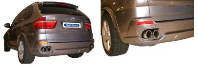 Bastuck Sportauspuff BMW X5 E70 2x 110x70mm oval 