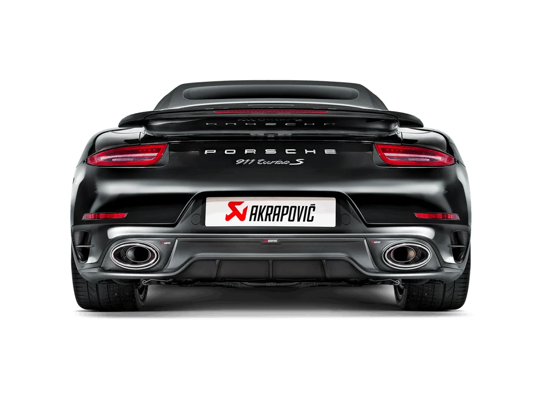 Akrapovic Carbon Diffuser für Porsche 991 Turbo Foto