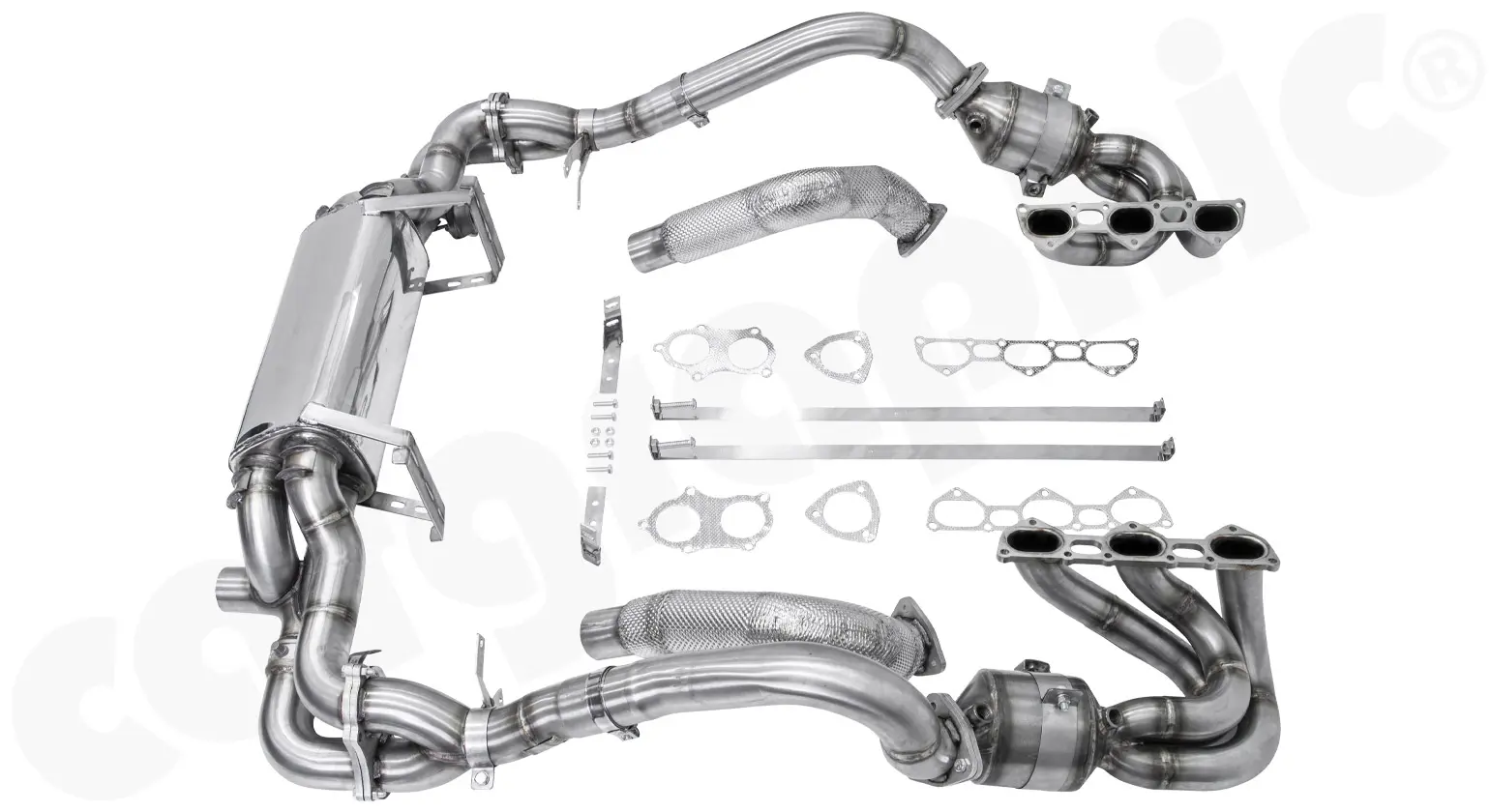 CARGRAPHIC Motorsport-Auspuff für Porsche 718 günstig