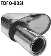 Bastuck Sportauspuff für Ford Focus I Typ DAW/DBW (Schrägheck) 1x90mm, gerade