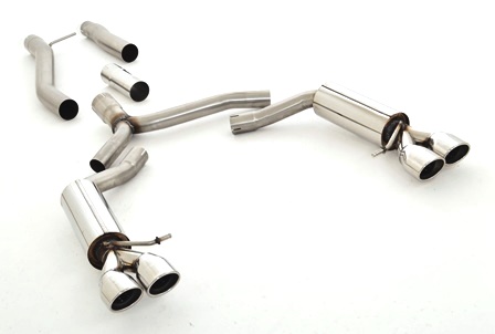 Friedrich Motorsport 76mm Duplex-Anlage Edelstahl S4/S5-Heck