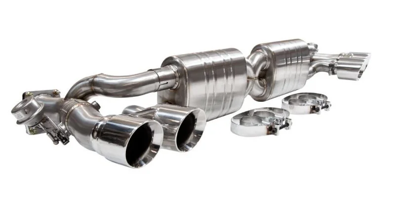 Zinram Porsche 911 991 Turbo Klappenanlage Edelstahl