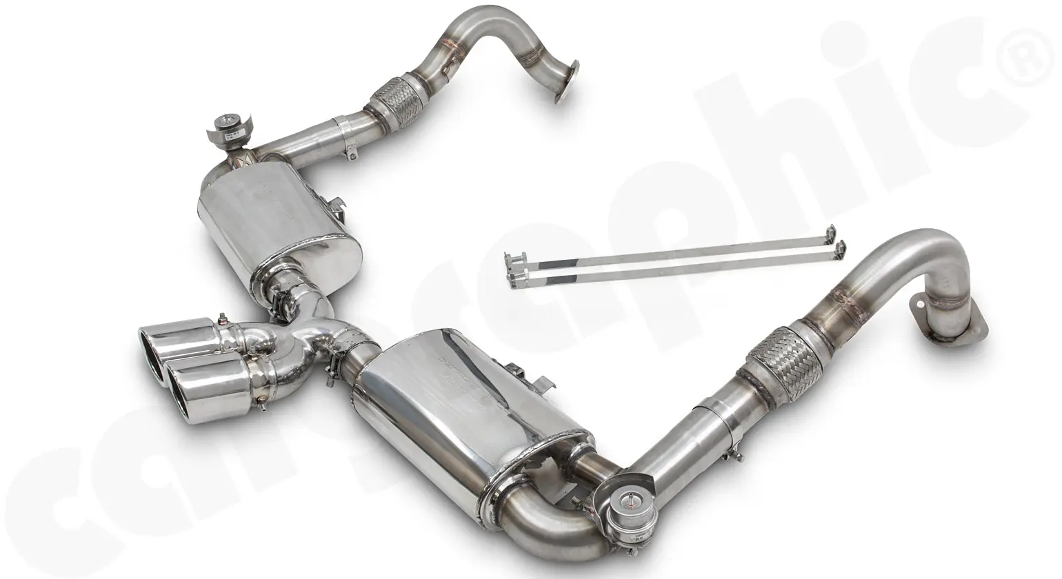 CARGRAPHIC Endschalldämpfer für Porsche 718 Bild