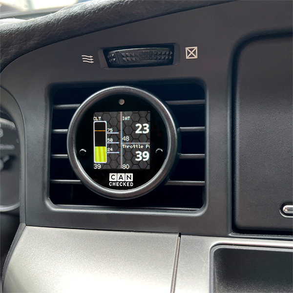 CANchecked Daten-Display Nissan Patrol GYG1 LHD MFD15 Gen2