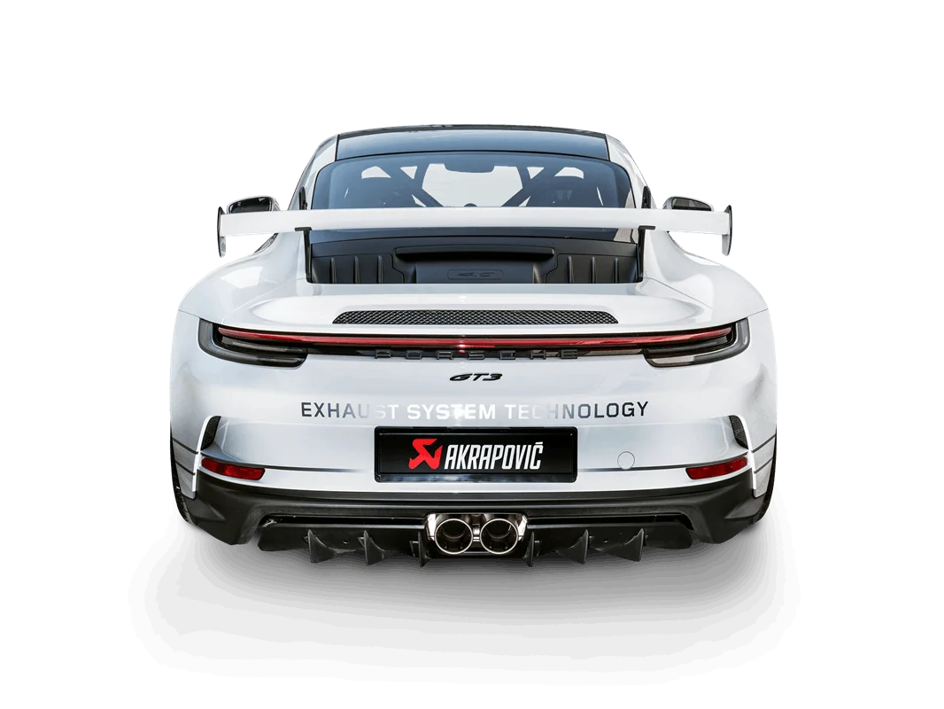 Akrapovic Slip-On Race Line für Porsche 992 GT3 Foto