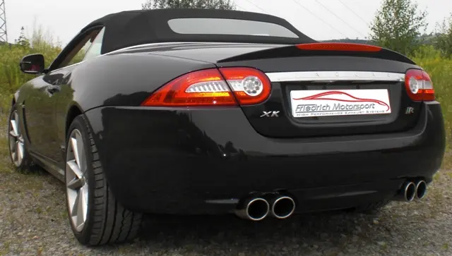 Friedrich Motorsport 70mm Duplex Sportendschalldämpfer Jaguar XKR Cabrio