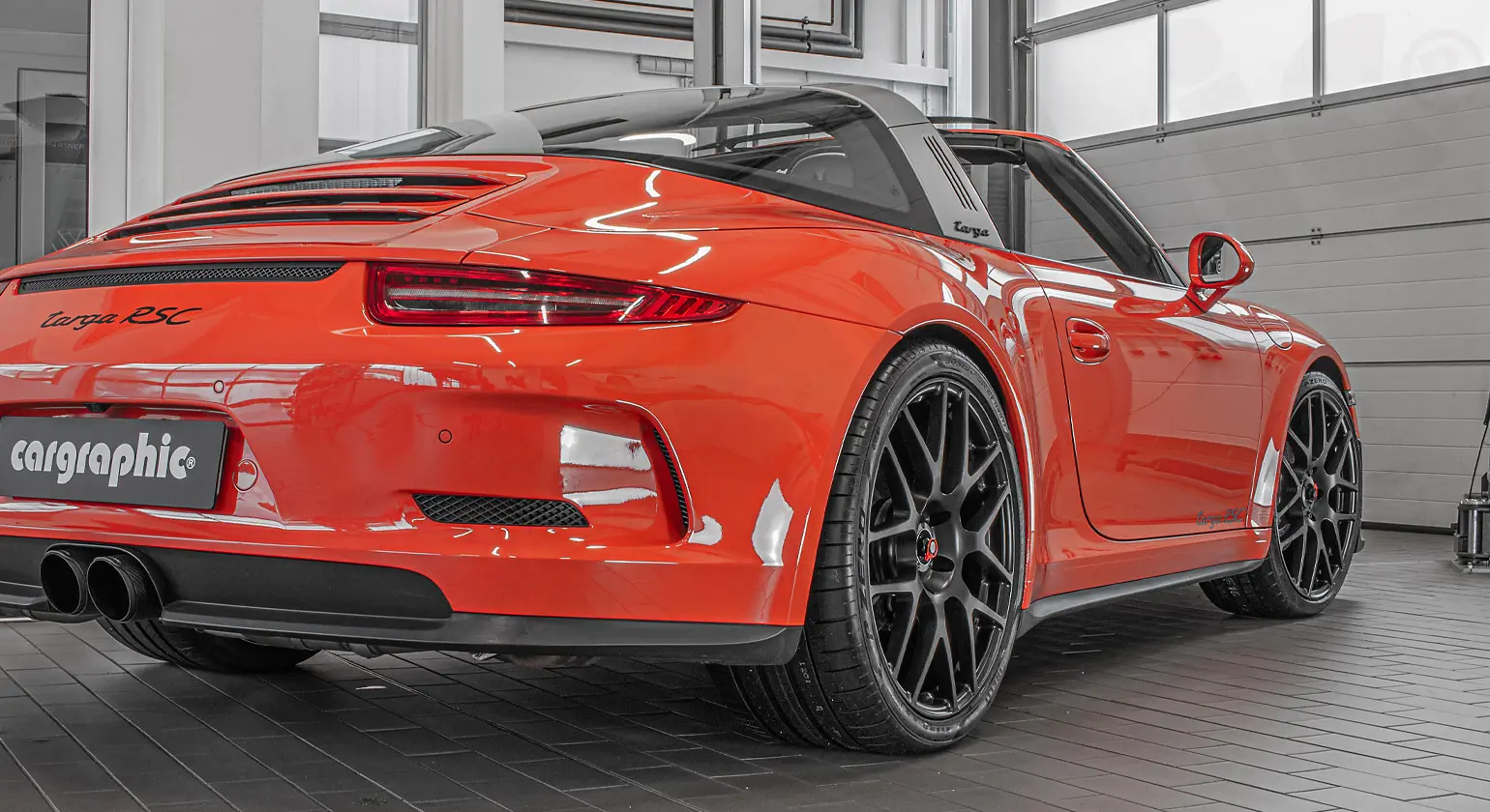 CARGRAPHIC GT3 Look Abgasanlage für Porsche 991 Details