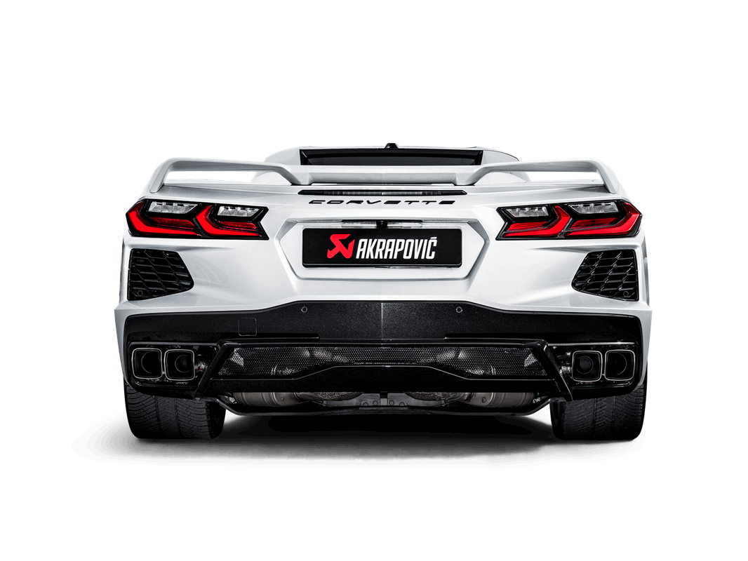 Akrapovic Slip-On Line Titanium für Corvette C8 Foto