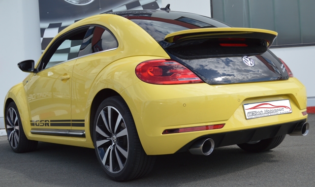  Duplex Sportendschalldämpfer für VW Beetle 5C 