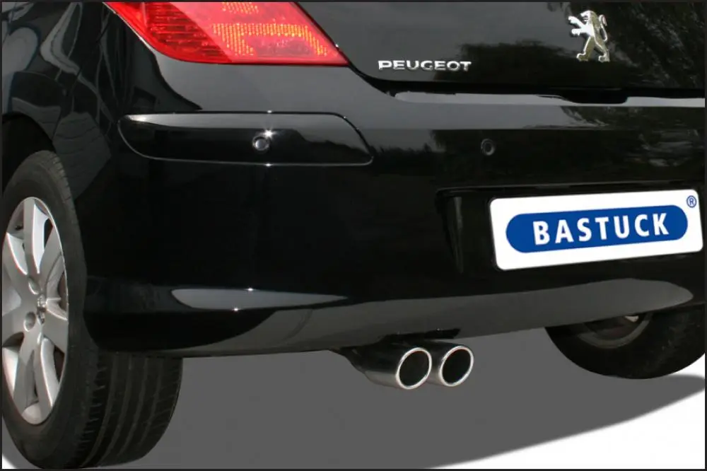 Bastuck Sportauspuff Peugeot 308 2x76mm Bild