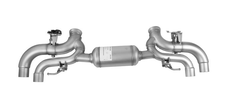 Remus RACING Endschalldämpfer mit Klappe, ohne EG für BMW G42/G2X M240i/M340i/M440i