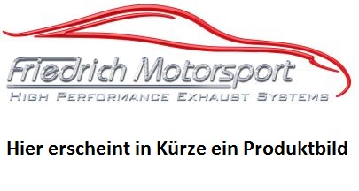 Friedrich Motorsport  2x63.5mm 200 Zellen Sport-Kat. Edelstahl