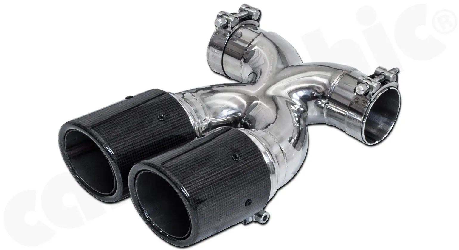 CARGRAPHIC Sport Endrohr X für Porsche 987 Foto