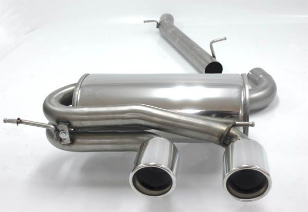 Friedrich Motorsport 3 Zoll (76mm) Duplexanlage VW Golf VI R Allrad 