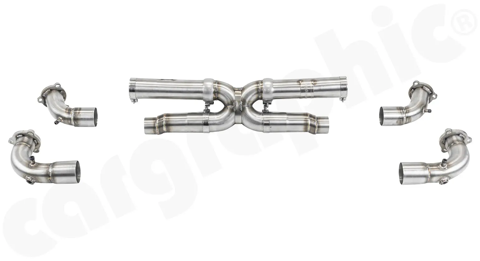 CARGRAPHIC X-Pipe Ersatzrohrsatz für Porsche 997.1 kaufen
