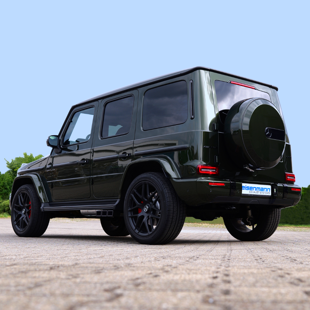 Eisenmann Endschalldämpfer für Mercedes-Benz G63 AMG EG-Gutachten