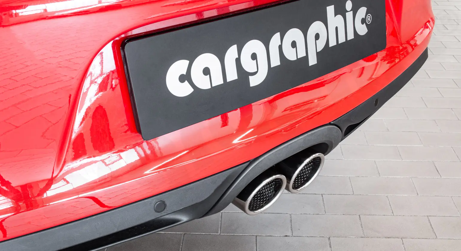 CARGRAPHIC Sport Endrohr X für Porsche 718 Boxster Anleitung